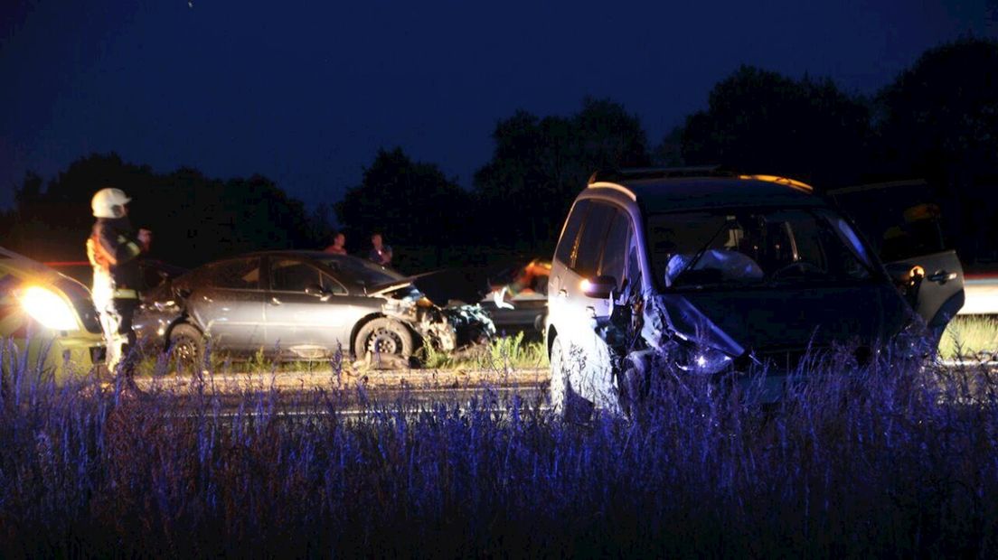 A1 afgesloten na ongeluk