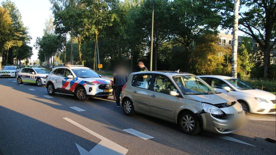 Bestuurder aangehouden na kop-staartbotsing