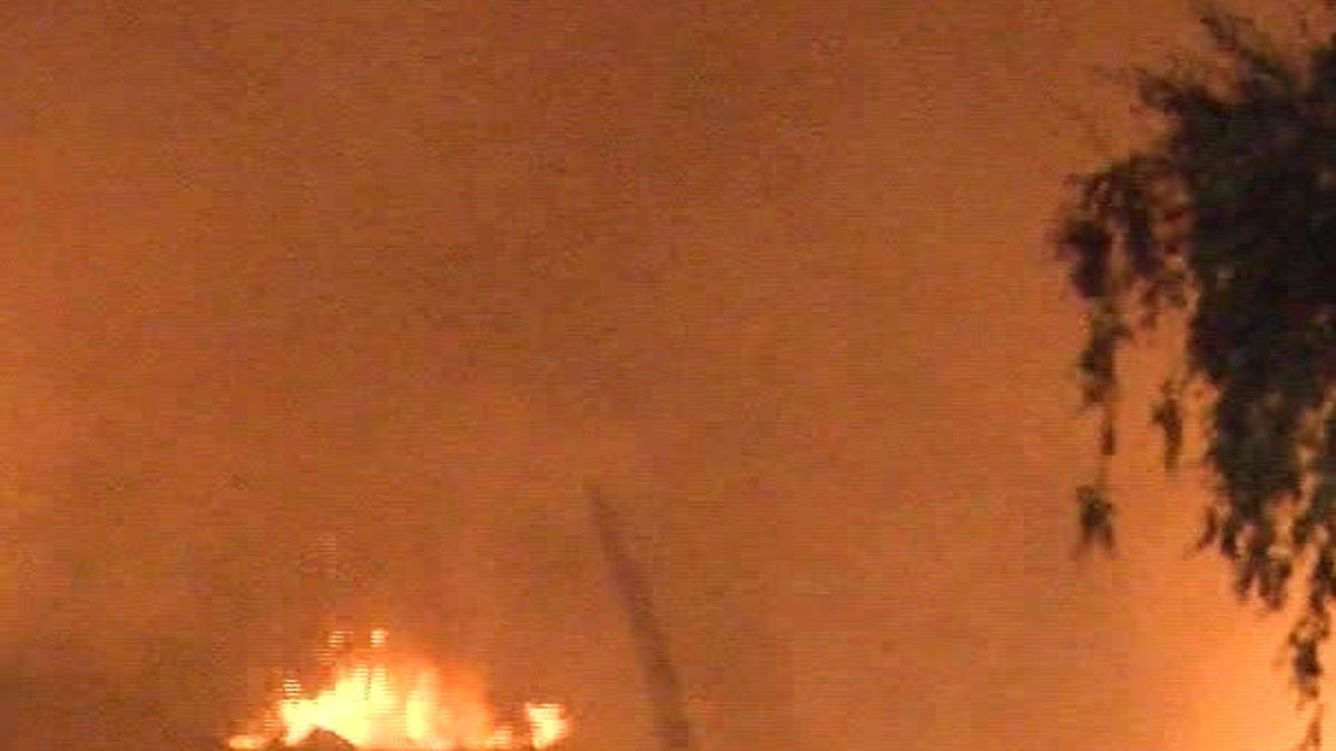 Schuur Stavenisse afgebrand