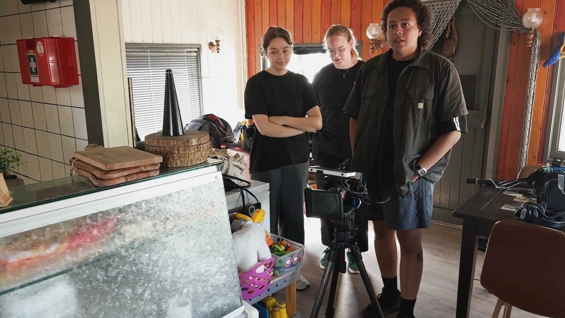 Op de set fan Hot Shot