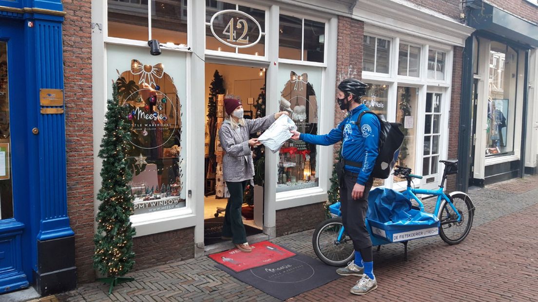 ''Wij fietsen wel even extra hard'', belooft mede-eigenaar Tobias Molenaar van De Fietskoerier.