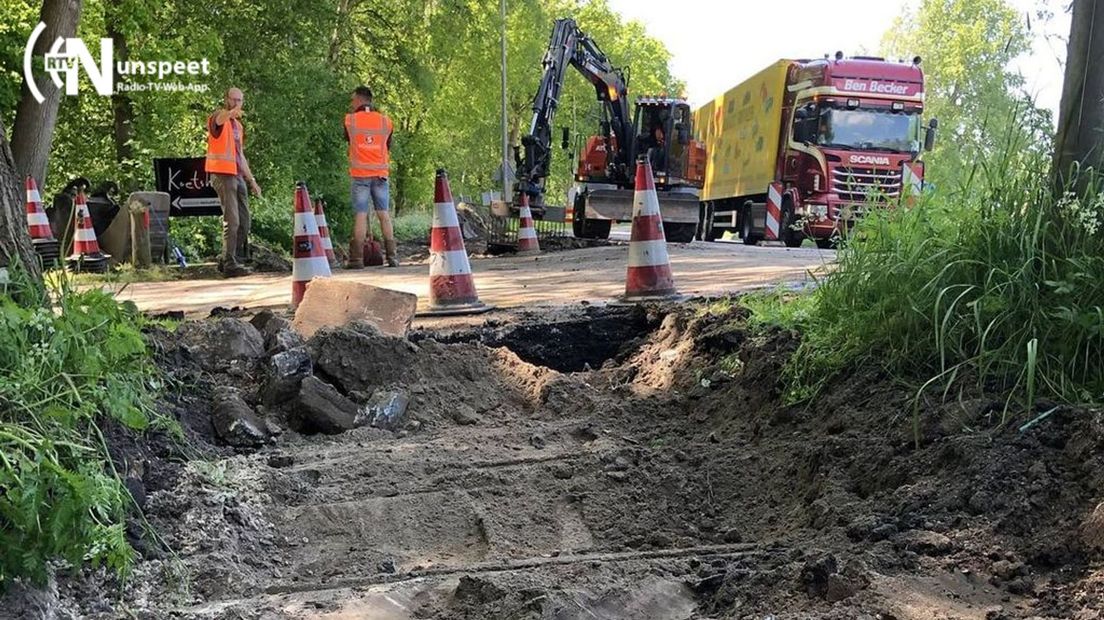 Werkzaamheden aan de Harderwijkerweg gestart