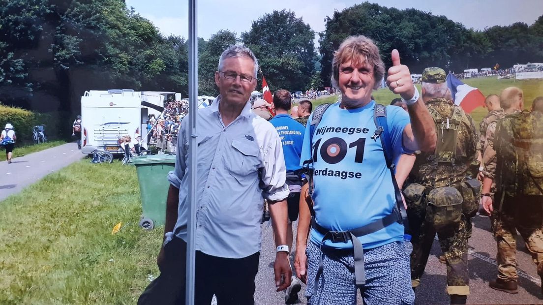 Nic en Wick lopen samen al veertien jaar de Nijmeegse Vierdaagse