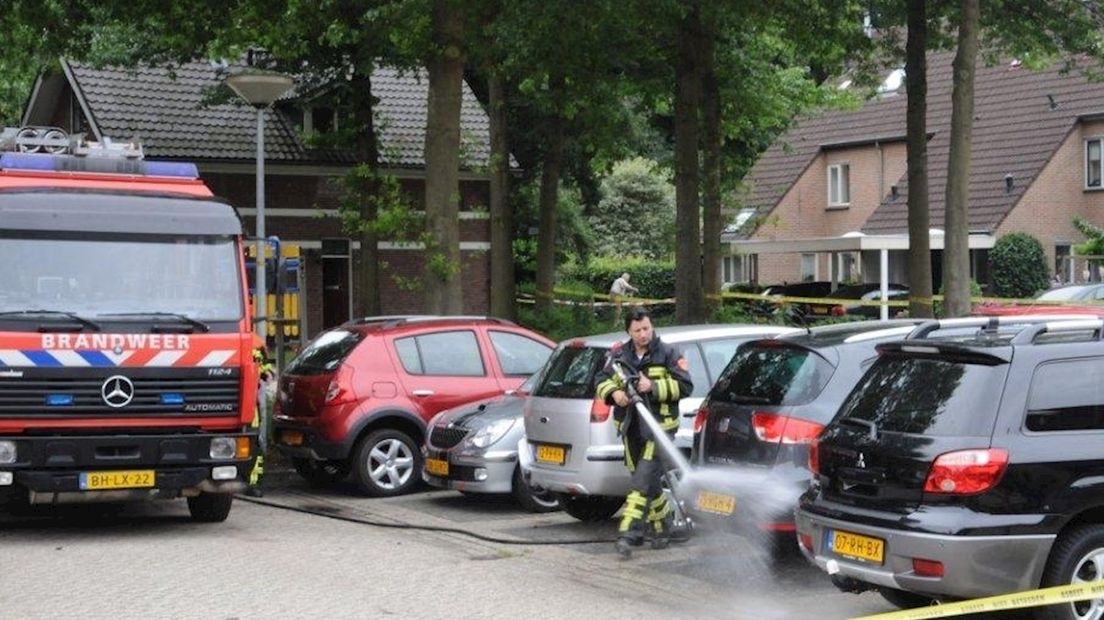 Schoonspoelen auto's