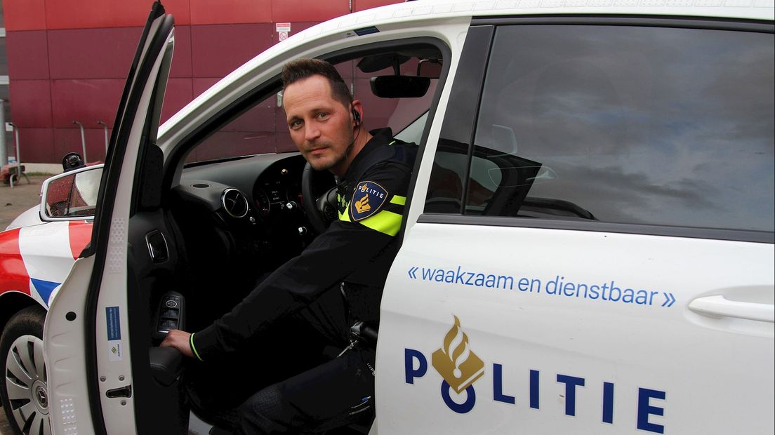 Jeugdcoördinator Arjan Prins van de politie