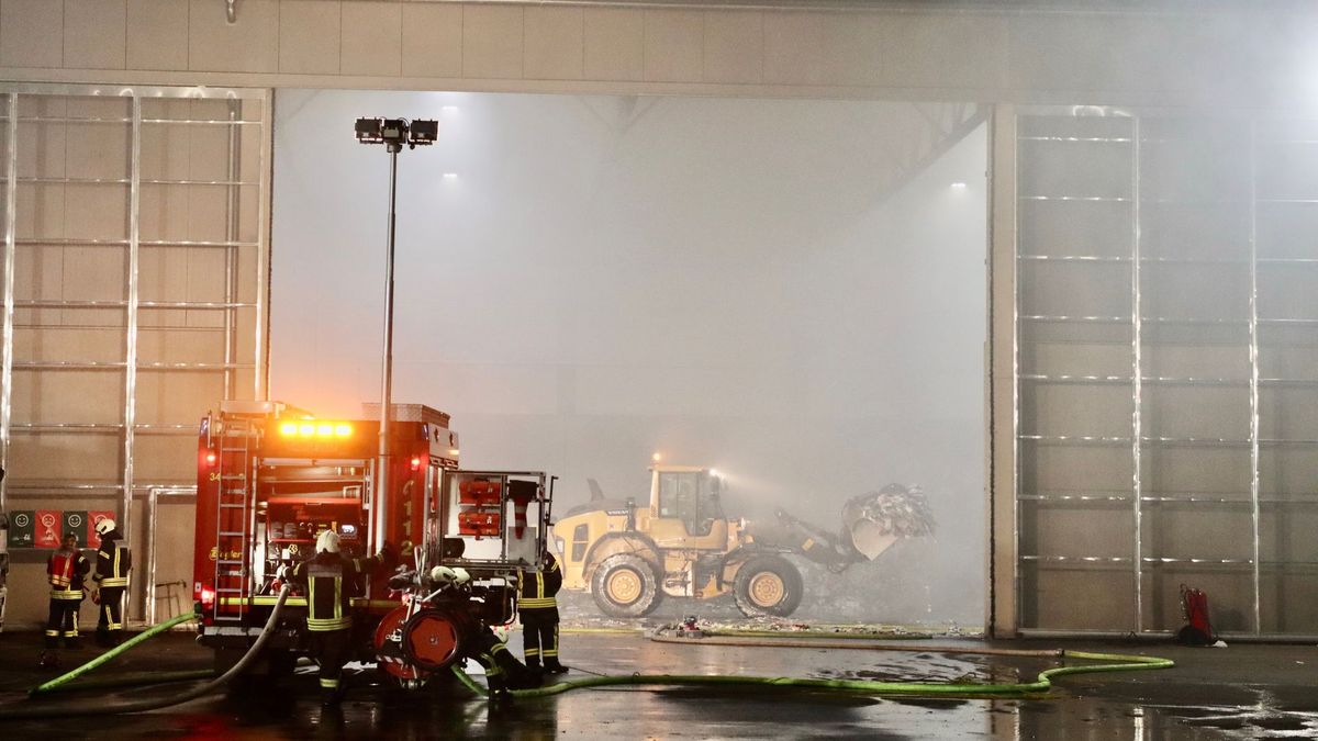 Brand net over de Duitse grens zorgt voor rookoverlast in Denekamp