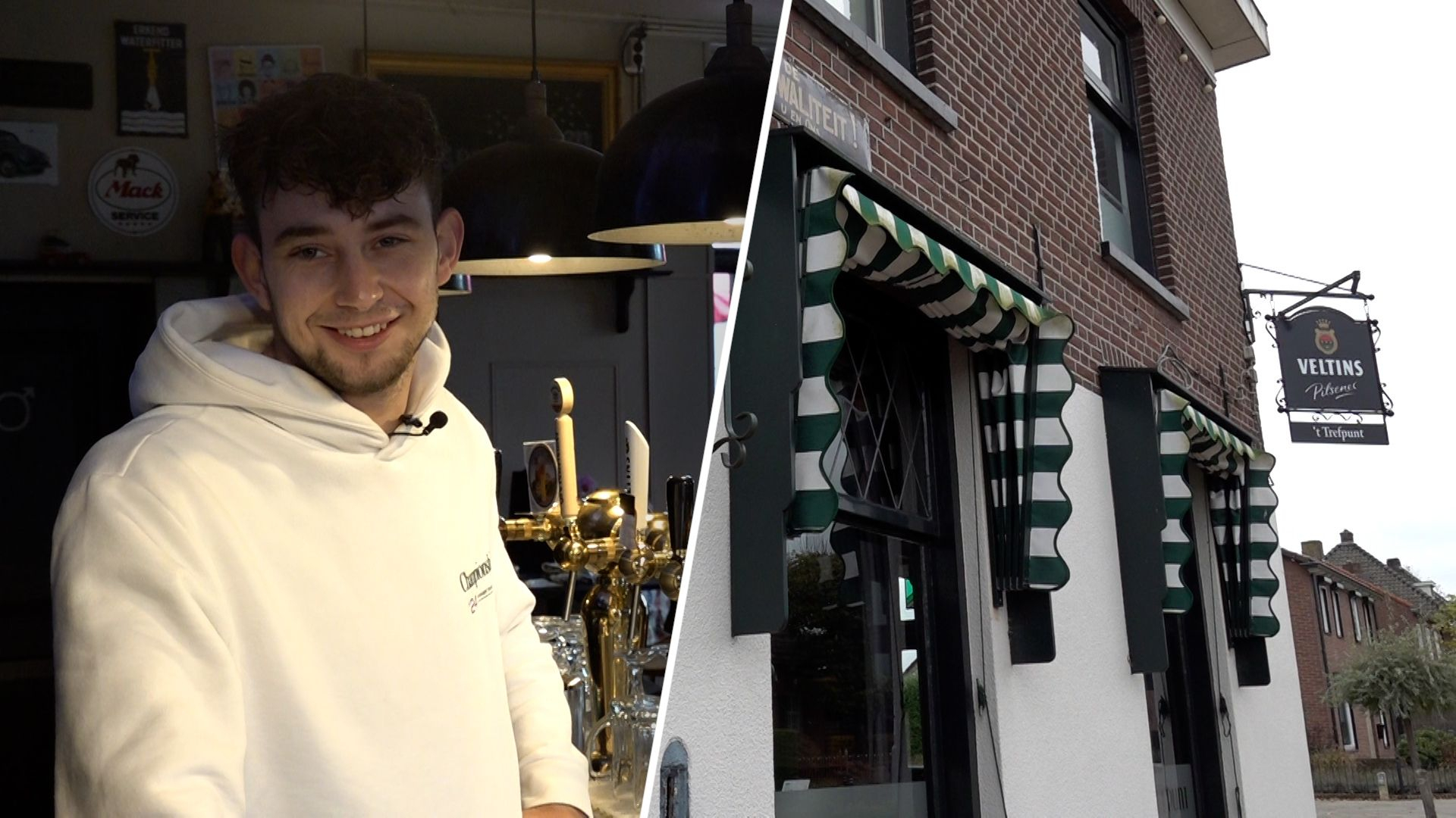 Jesse (22) opent kroeg: 'Tot nu toe draaien we hartstikke lekker'