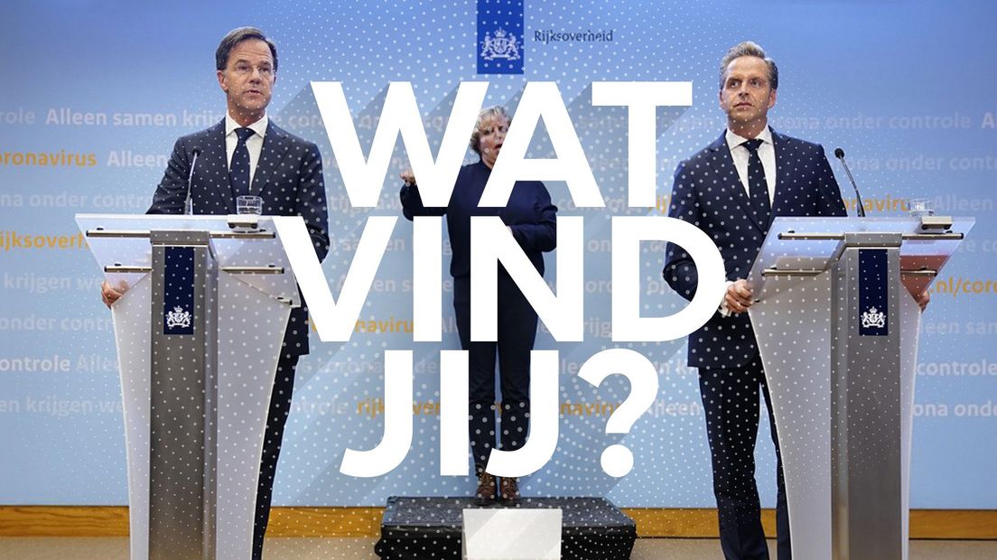 Premier Rutte en minister De Jonge kondigen nieuwe coronamaatregelen aan