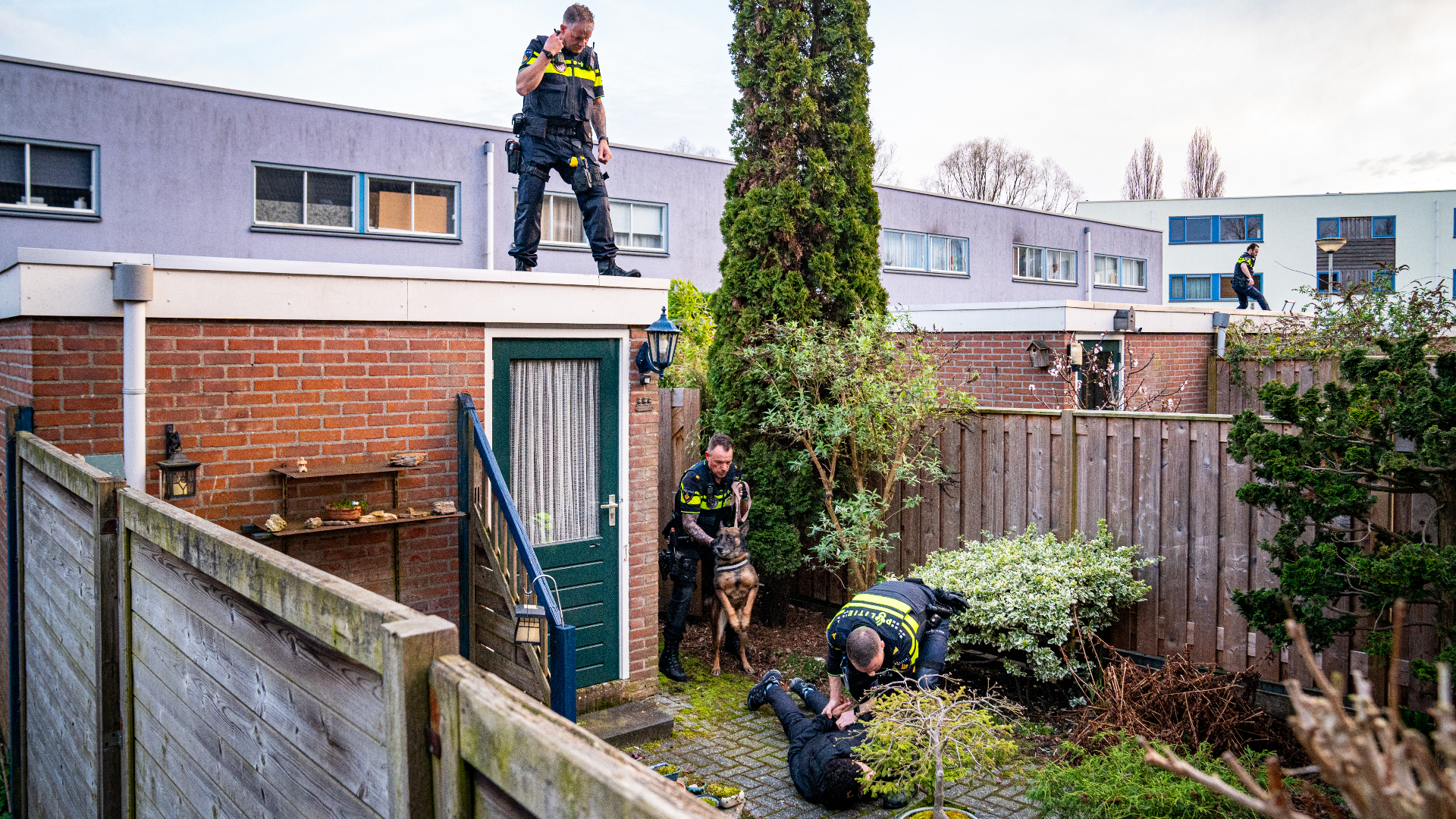 Achtervolging Eindigt In Achtertuin Lombardijen | Politie Lost ...