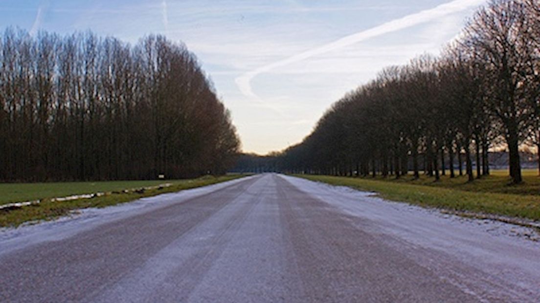 Veel ongelukken door gladheid