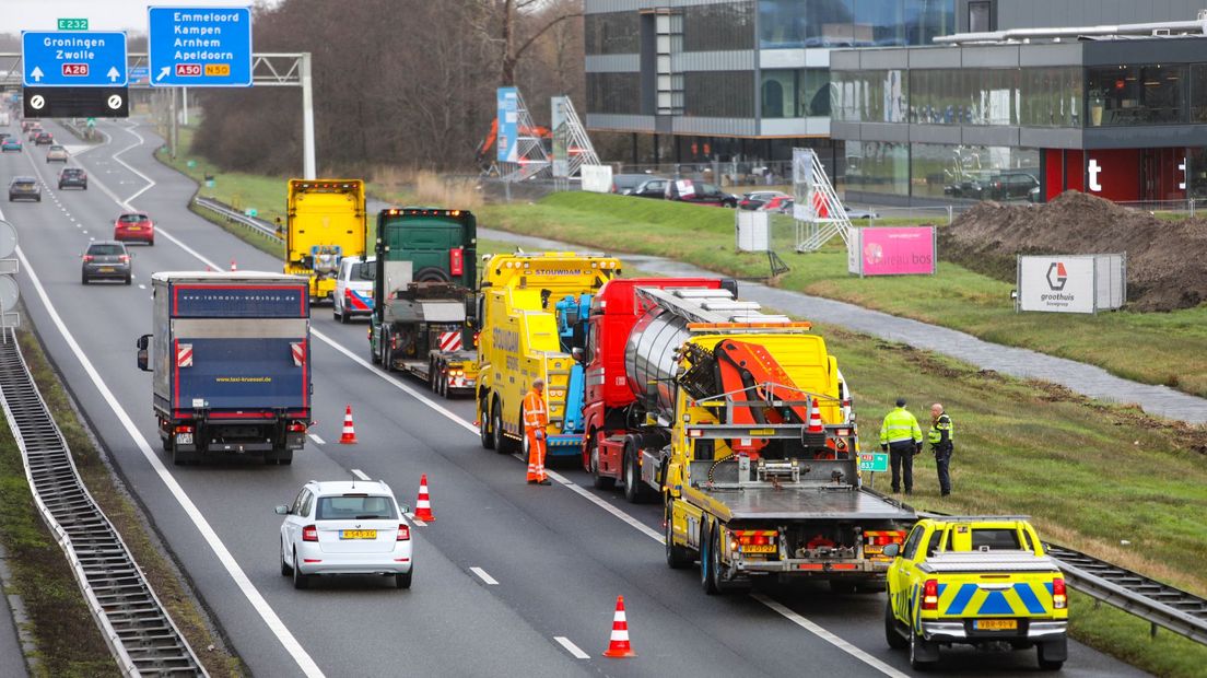 Ongeluk op A28