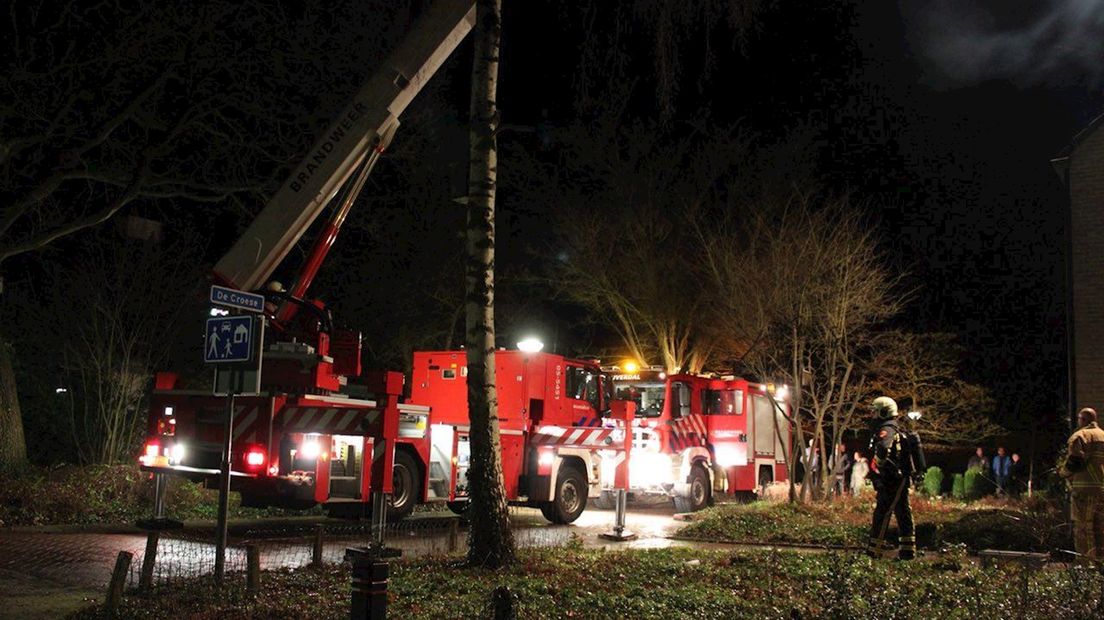 Schoorsteenbrand in Nijverdal