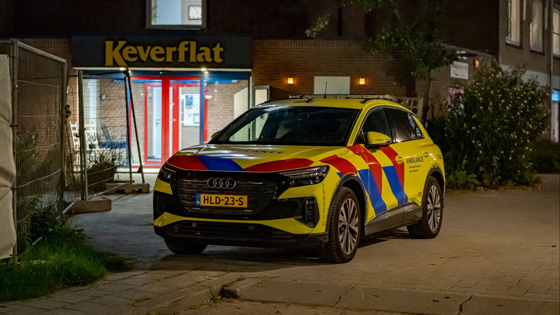De politie doet onderzoek.
