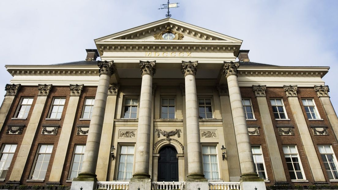 Het stadhuis van Groningen