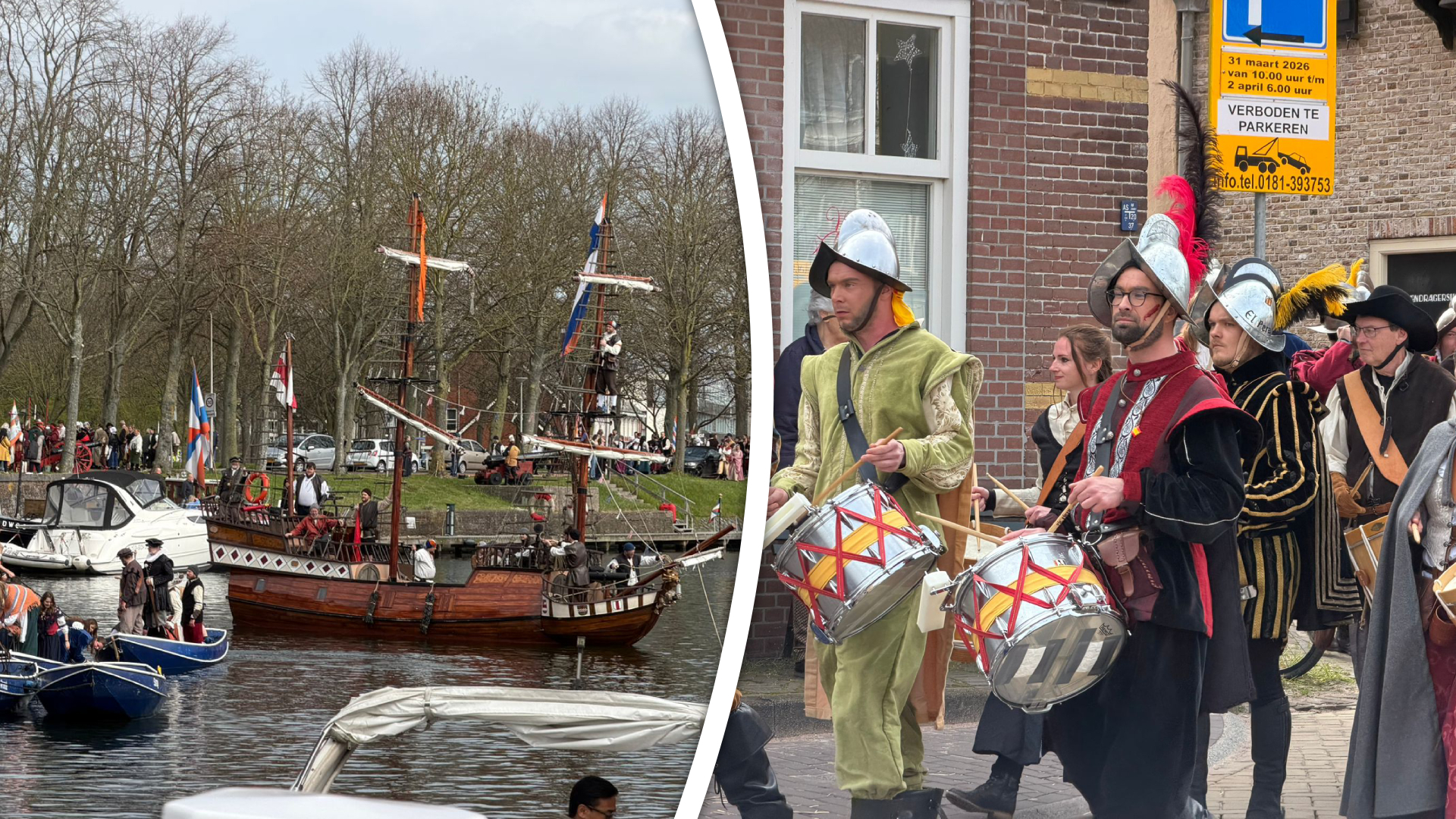 Elk jaar wordt de verovering van Den Briel op de Spanjaarden nog even dunnetjes overgedaan.