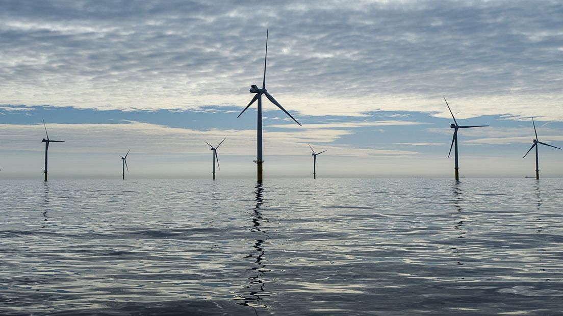 Binnenkort wordt het realiteit: een windmolenpark 20 kilometer ten noorden van Schiermonnikoog
