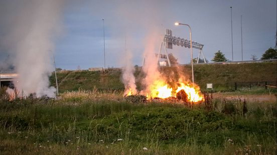 112-nieuws: Brandjes bij boerenprotesten | Ongeval op de A12 Home