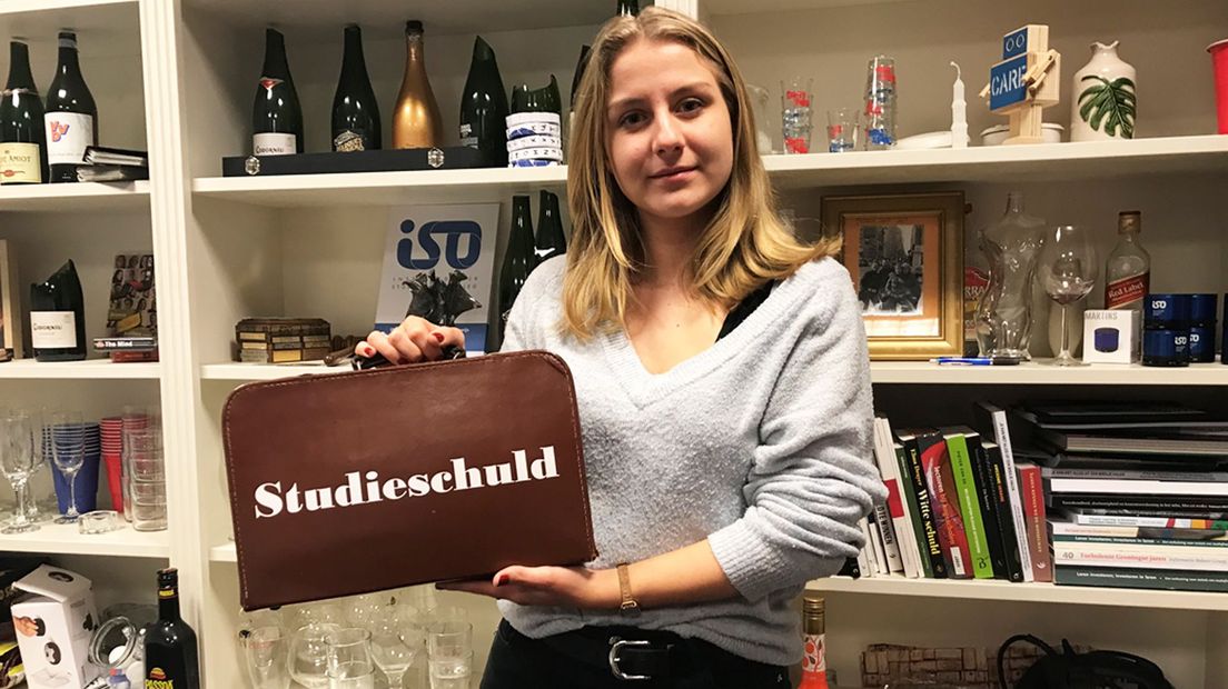 Terri van der Velden van het ISO heeft 30.000 euro schuld.