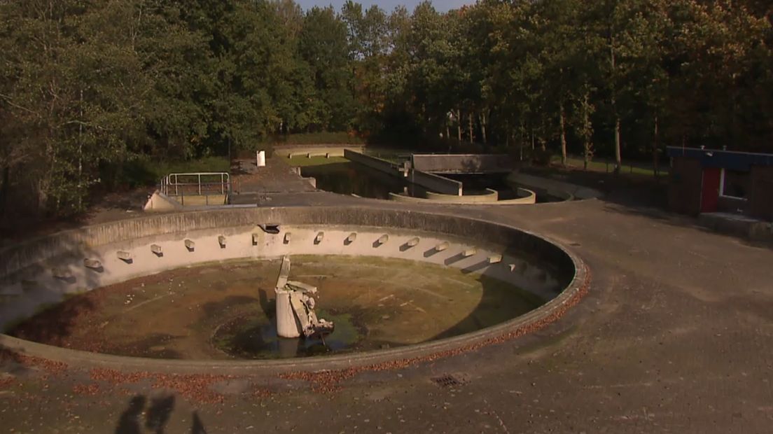 De waterzuiveringsinstallatie van Schoonoord (Rechten: RTV Drenthe)