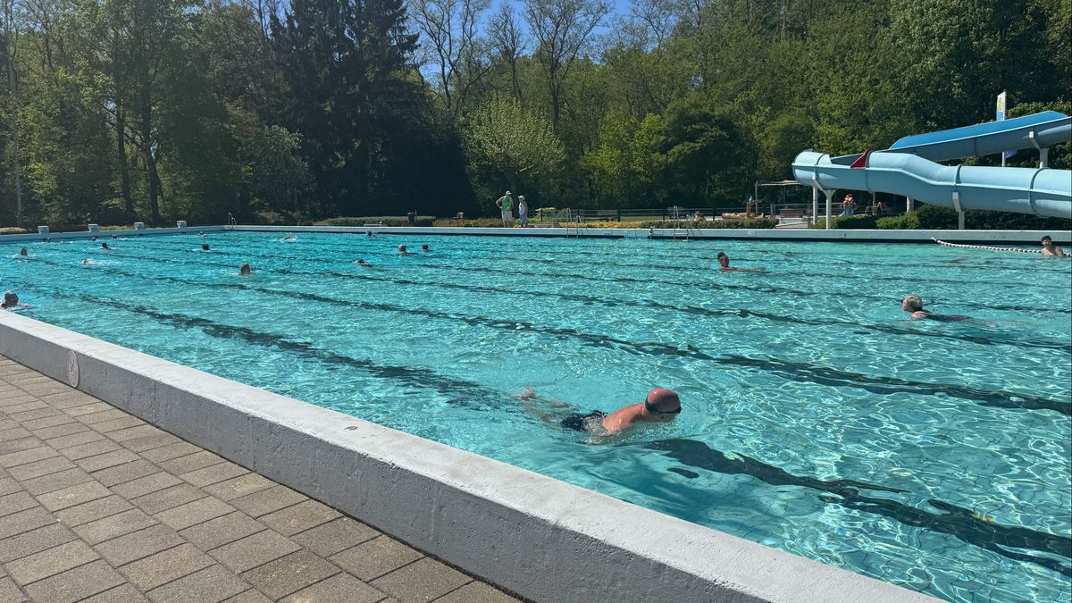 Warm genoeg voor een eerste frisse duik: zwembad eerder open dan gepland