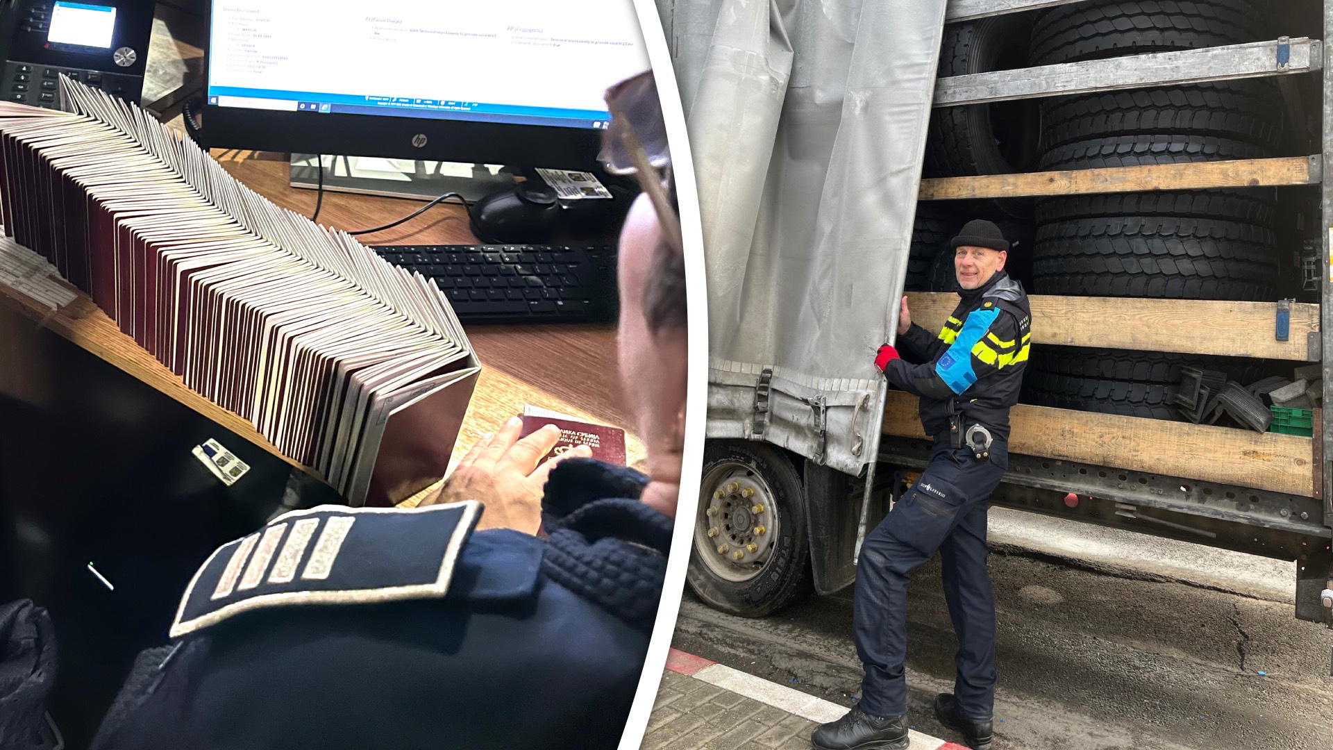 Na een eerdere periode in Afghanistan is politieman Ferry nu aan het werk bij de Europese grens in Roemenië.