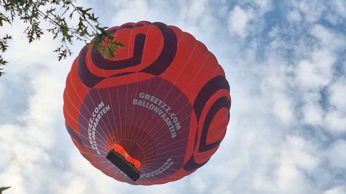VIDEO: De ballon die bij De Hoeve werd getroffen door het noodlot