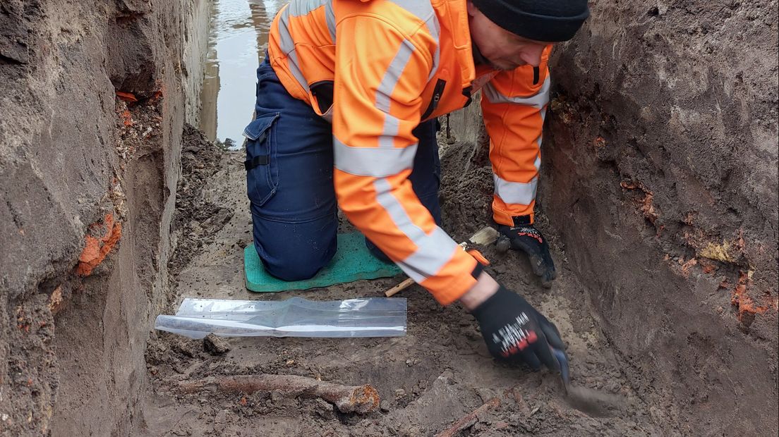 Archeologisch onderzoek naar de oude grafplek op het Malieveld