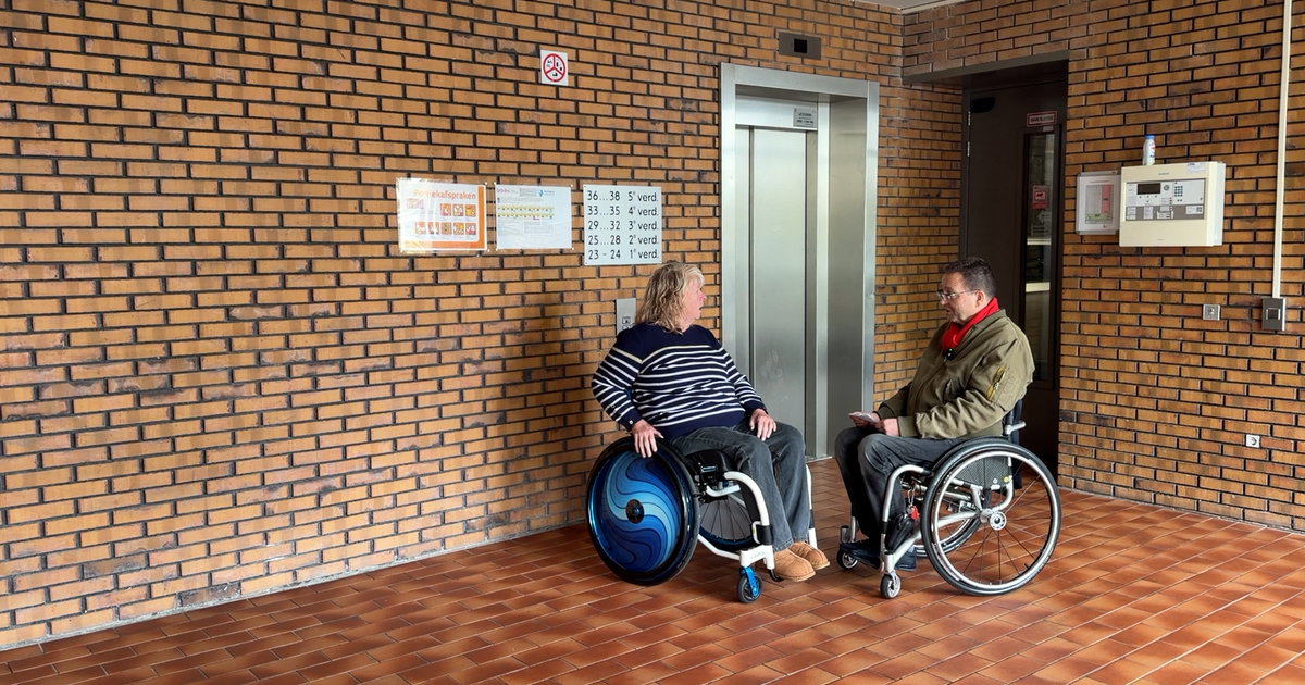 Bewoners in rolstoel opnieuw de dupe van kapotte lift: 'Dit jaar al tien keer kapot'