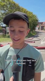 Buurt ziet zwembad afbranden