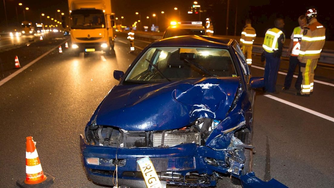 Snelweg A28 tijdelijk dicht na ongeluk