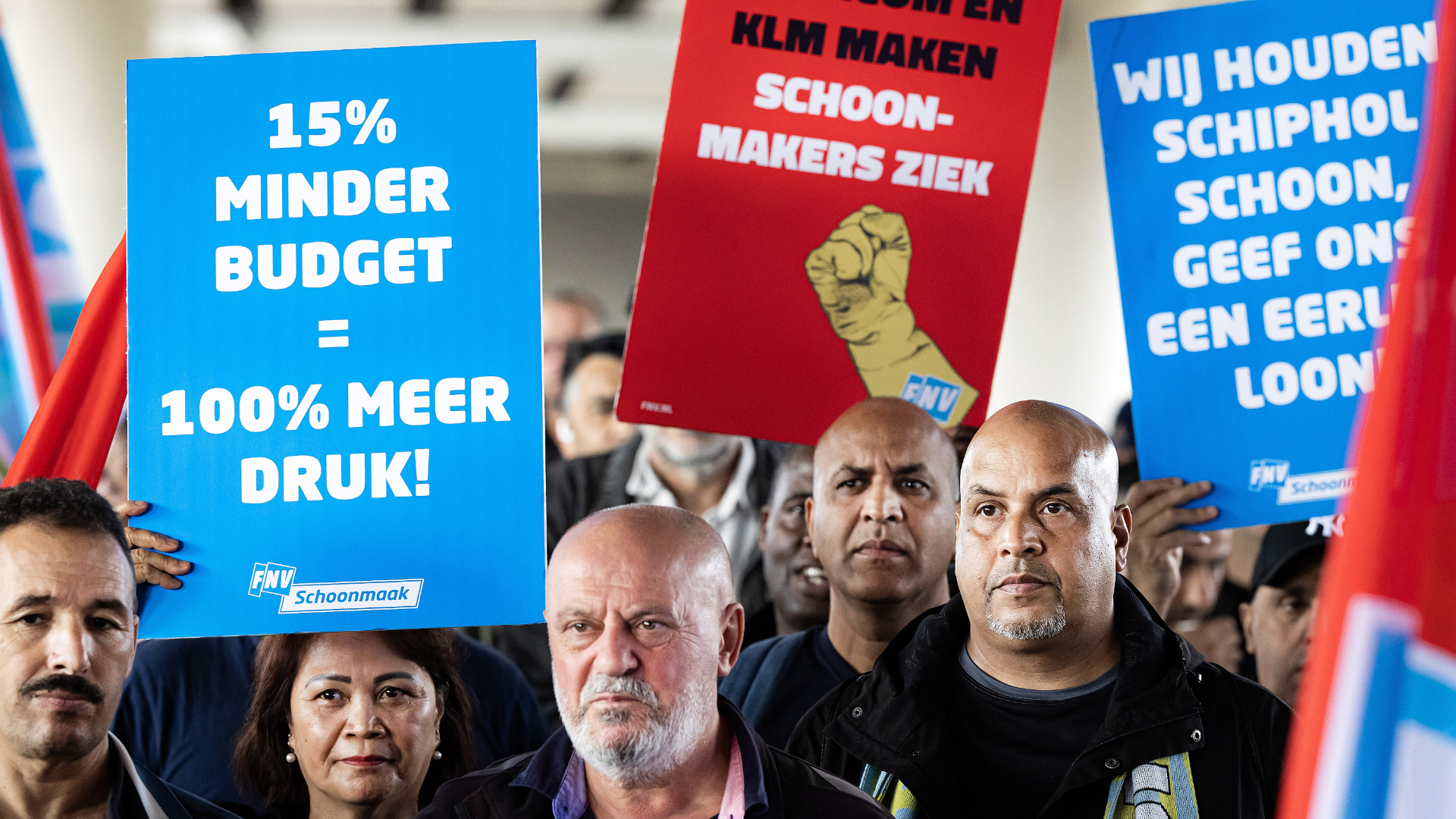 Schoonmakers staken de hele week, ook op Utrecht Centraal