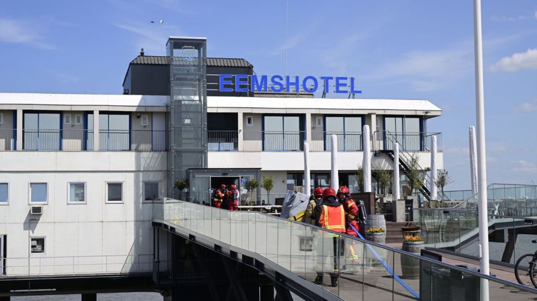 Het Eemshotel in Delfzijl is ontruimd