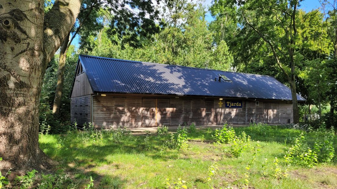 Clubgebouw van de Tjarda op Koudenhoorn