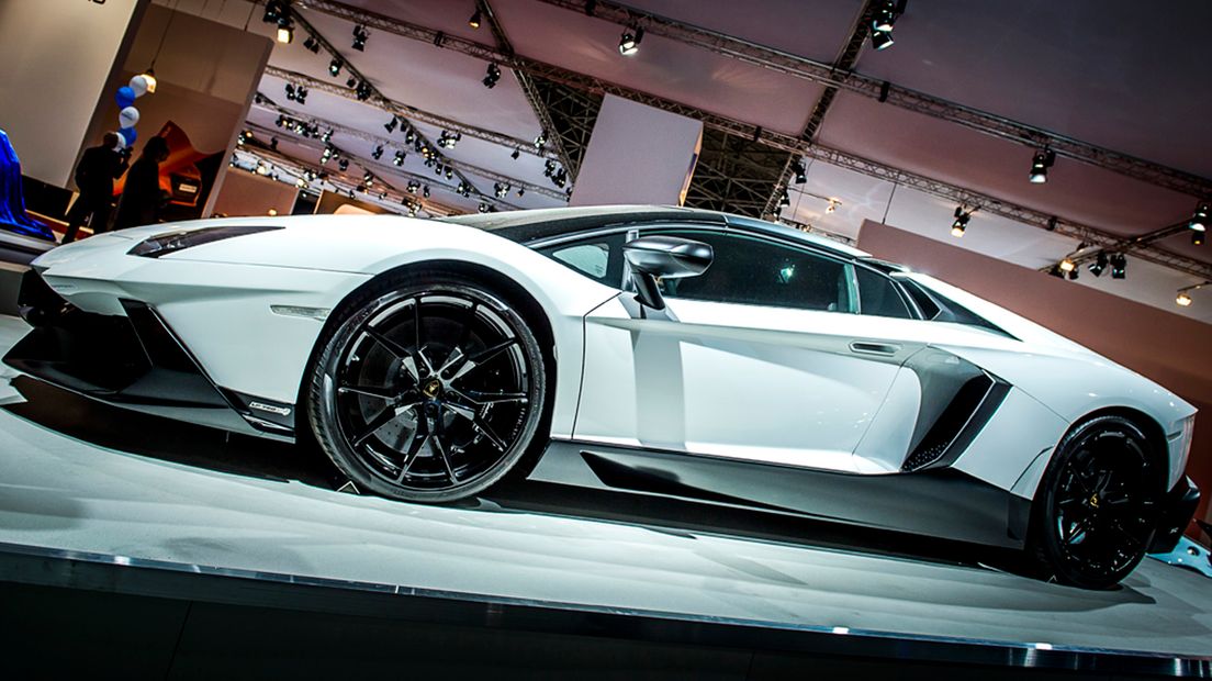 Een luxe Lamborghini.