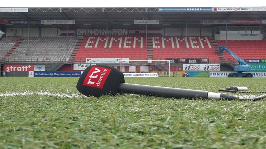De wedstrijd tegen PEC is verzet op verzoek van Vitesse. (Rechten: RTV Drenthe)