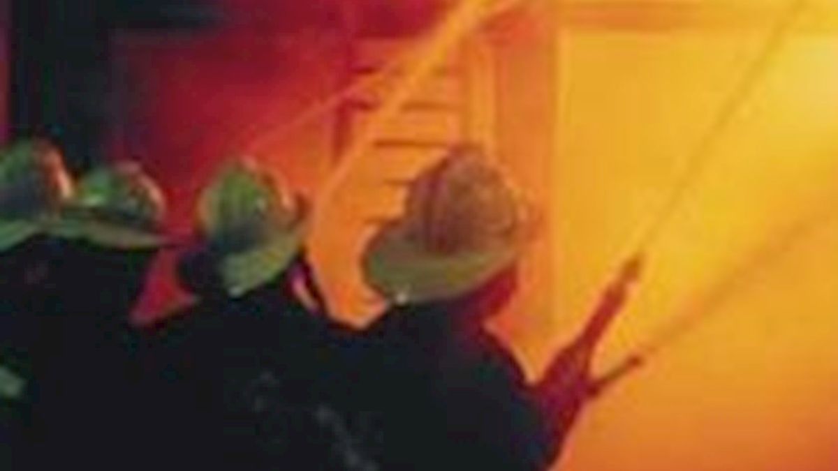 Kalveren dood bij brand Hezingen