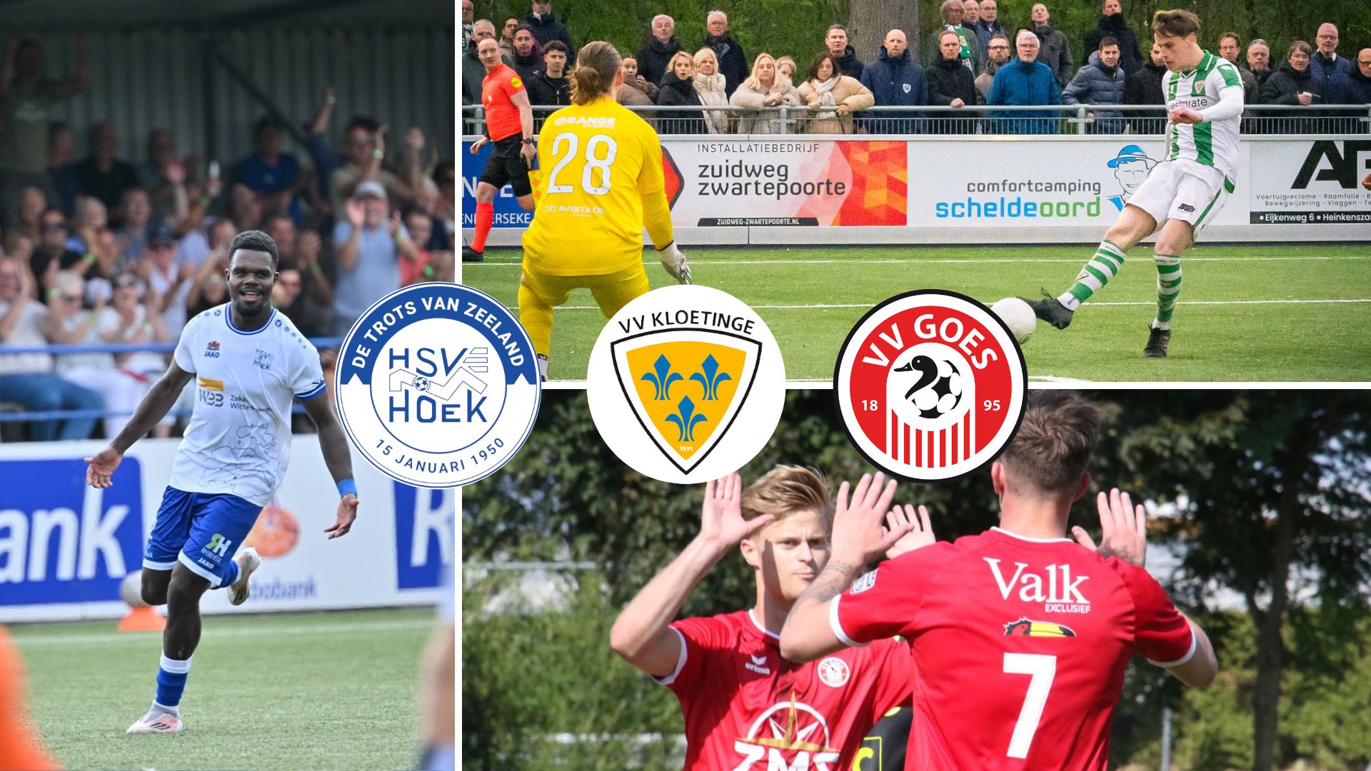 LIVE: Volle voetbalzaterdag met Hoek, Kloetinge en GOES in actie