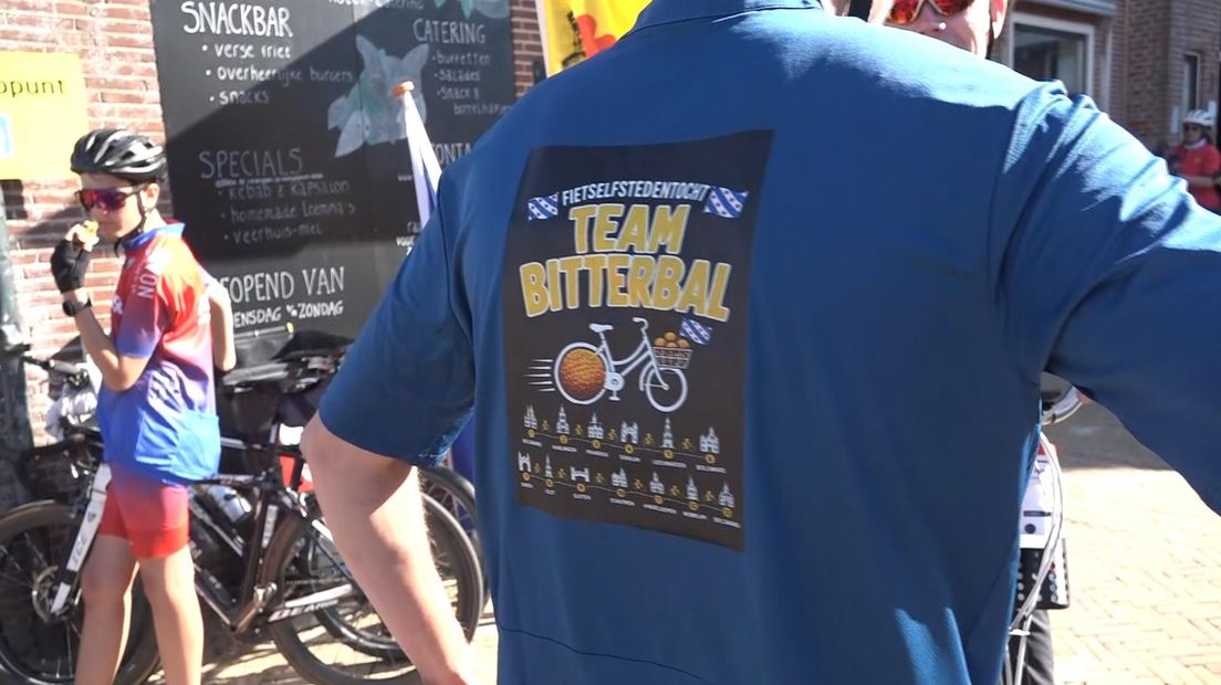 Het shirt van Team Bitterballen