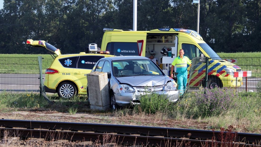Automobilist gewond bij aanrijding met vrachtwagen Vlissingen-Oost