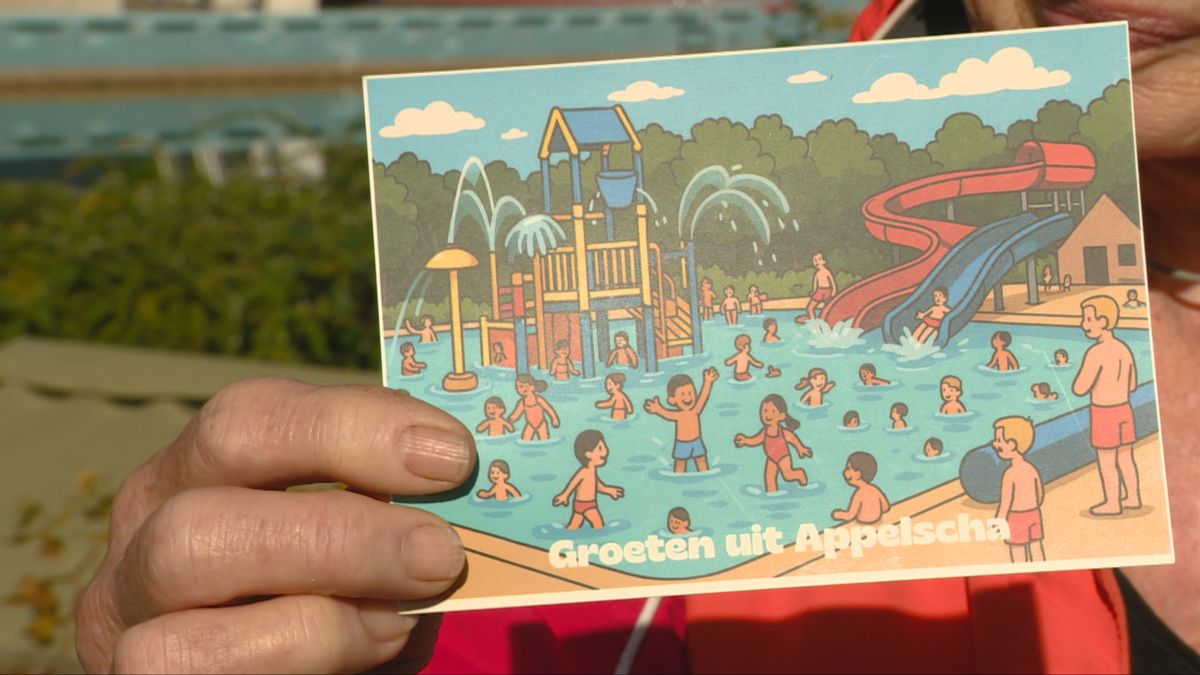 Appelscha probeert met ansichtkaartenactie het iconische bosbad van ondergang te redden