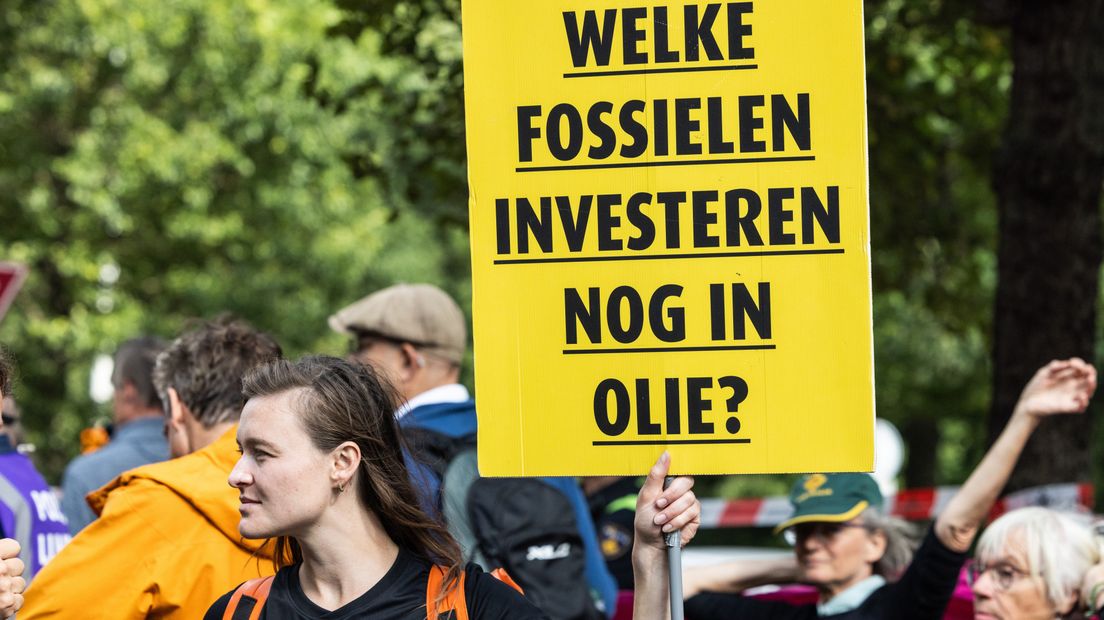 Demonstratie op A12