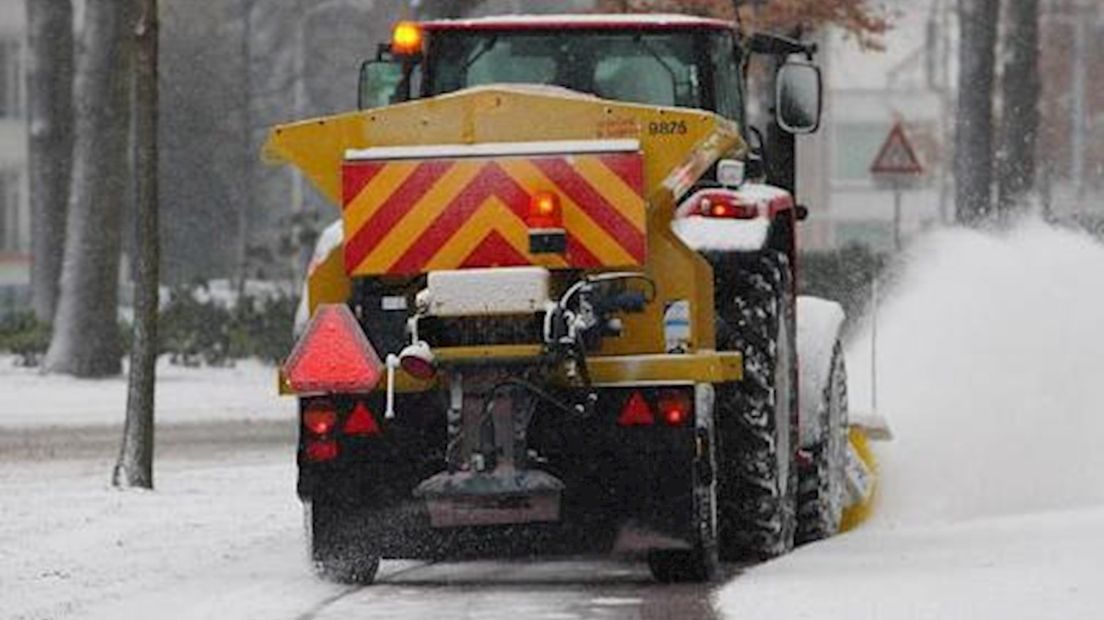 Provincie heeft nog voldoende strooizout