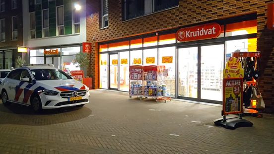 Overval op Kruidvat in Assen