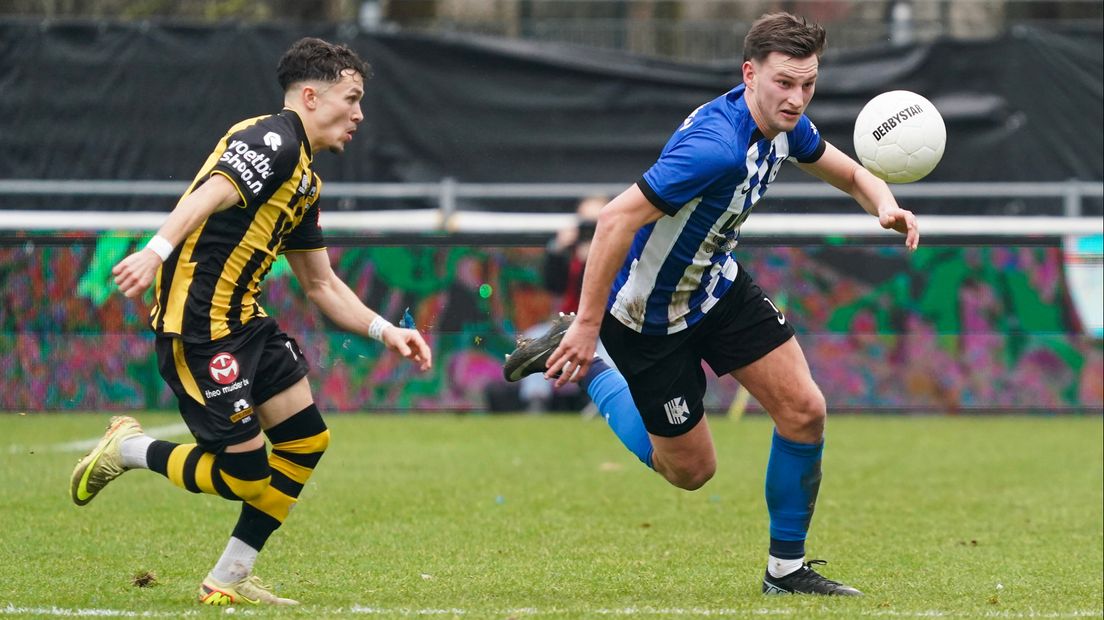 Vorig seizoen eindigde de derby op Sportpark Middelmors in een gelijkspel