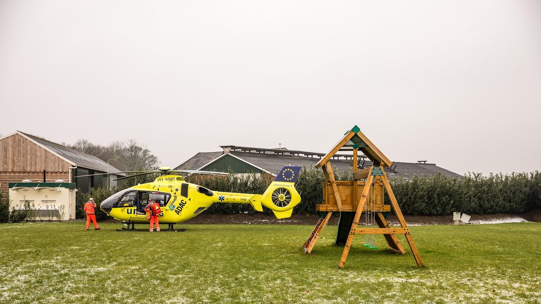 Man gewond bij snoeiwerkzaamheden