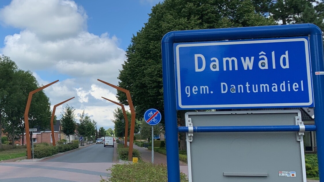 De Haadwei yn Damwâld, dus net Damwoude