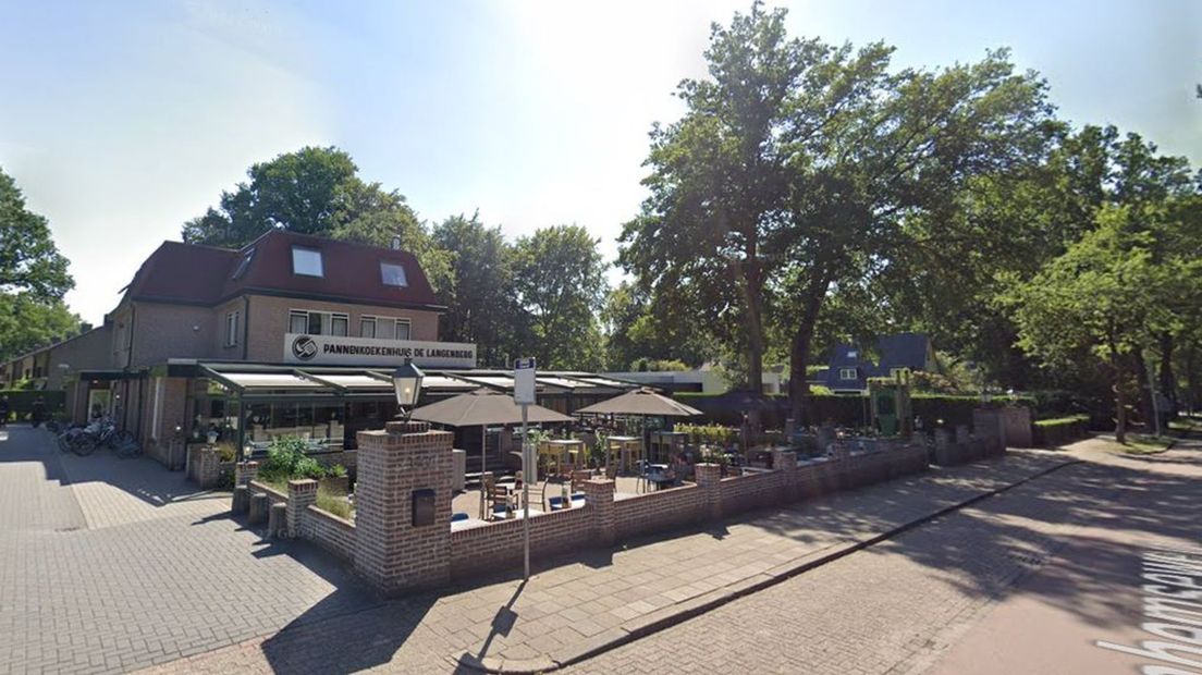 Het pannenkoekenhuis aan de Arnhemseweg in Ede.