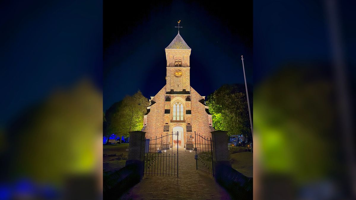 Kerk Noordgouwe opnieuw en subtieler uitgelicht