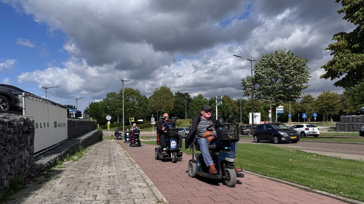 In Heerlen-Noord weten ze het: ook in een scootmobiel ligt de wereld aan je voeten