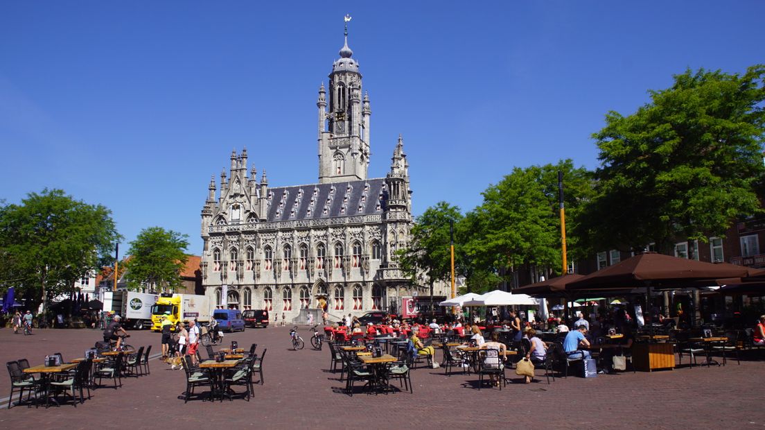 Markt van Middelburg vorige maand